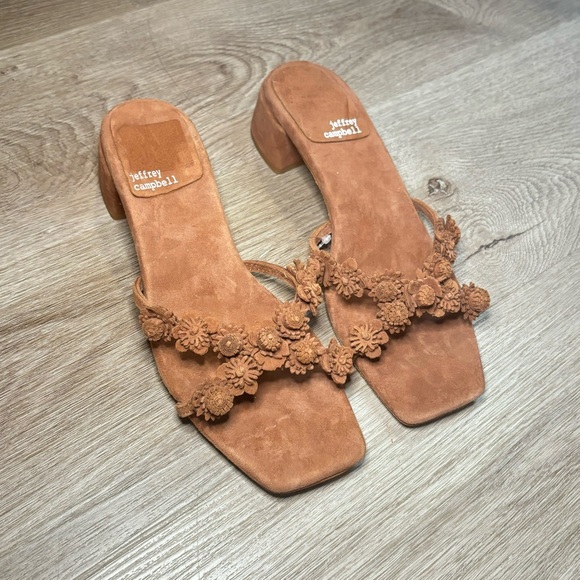 NWOT Jeffrey Campbell Ditzy Flower Heels - Picture 6 of 8